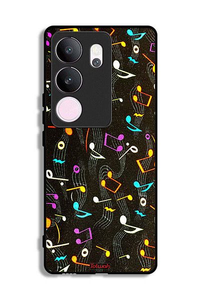 Tolwak vivo V29 Pro Protective Case Cover Music Fabric Pattern