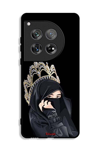 Tolwak غطاء حماية لهاتف OnePlus 12 بتصميم فتاة الملكة