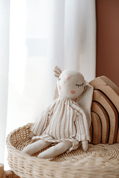 TBA COLLECTION Kız Tavşan Uyku Arkadaşı | Line Series - Beige