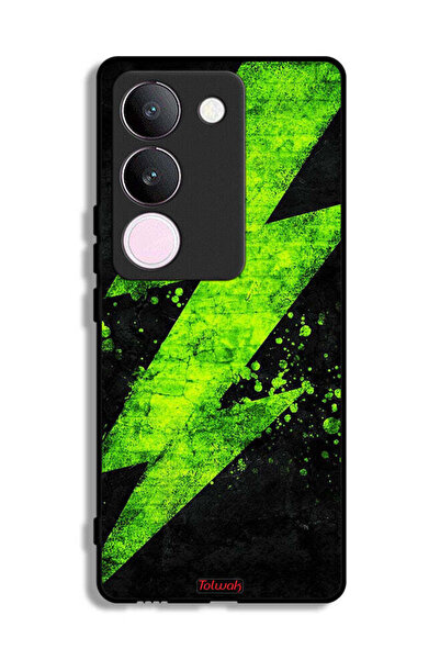 Tolwak غطاء حماية لهاتف فيفو V29 بنمط كهربائي