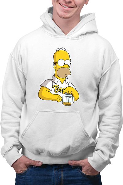 OEM Hanorac Barbati The Simpsons Beer Dad Night Dinner Stream Netflix
