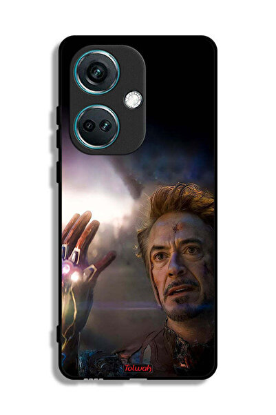 Tolwak غطاء حماية لهاتف OnePlus Nord CE3 - أنا الرجل الحديدي