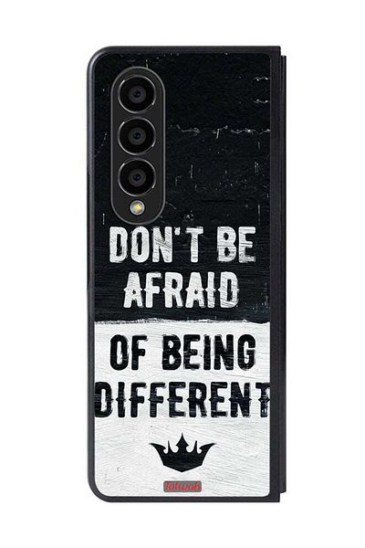 Tolwak Samsung Galaxy Z Fold 4 Protective Case Cover Do Not Be Afraid Of Being Different