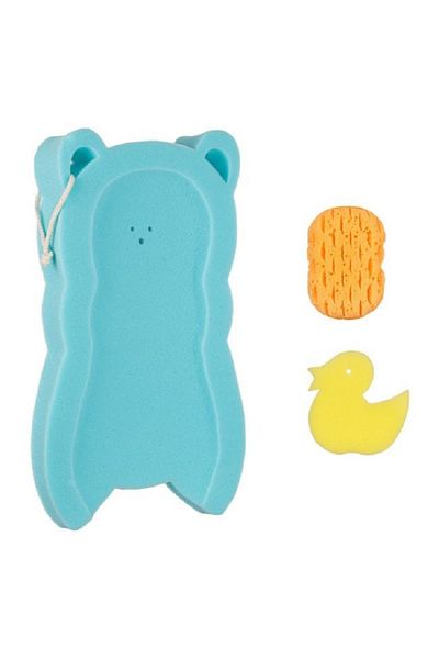 OEM Suport baie pentru bebe, 50x30x4 cm, Albastru