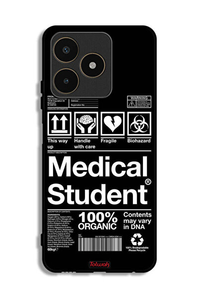 Tolwak غطاء حماية Realme C53 - ملصق طالب الطب