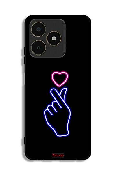 Tolwak غطاء حماية Realme C53 بتصميم قلب سريع
