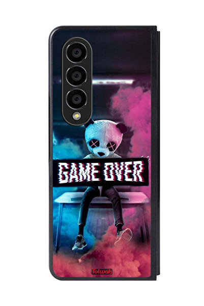 Tolwak غطاء حماية لهاتف Samsung Galaxy Z Fold 4 - Game Over