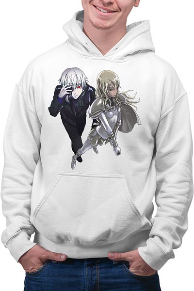 OEM Men's Hoodie Claymore Teresa Tokyo Ghoul Medieval Dead