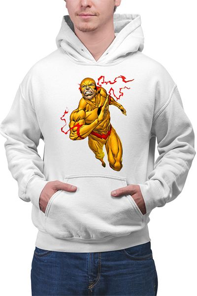 OEM Men's Hoodie Flash Run Fast Fight Forever Cool Strong