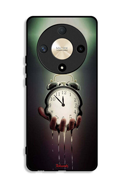 Tolwak Honor X9b Protective Case Cover Clock
