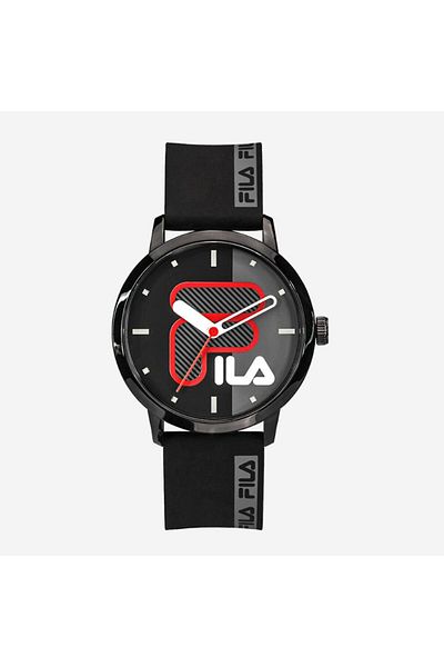 Fila Adult Unisex Analog Watch, Black 38-326-002, 42 mm