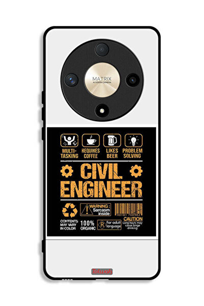 Tolwak Honor X9b Protective Case Cover Civil Engineer Sticker
