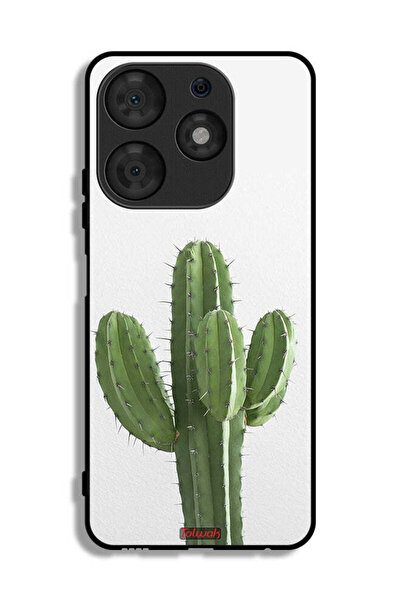 Tolwak Tecno Spark 10 Pro Protective Case Cover Cactus Plant