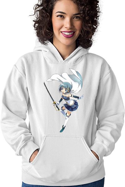 OEM Madoka Magica Sayaka Quartet Horror Drama Women's Hoodie