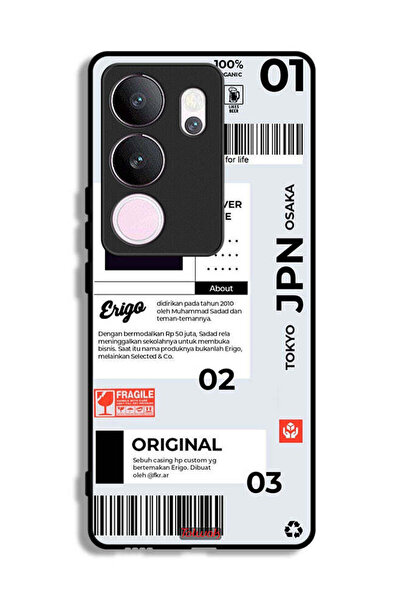 Tolwak غطاء حماية لهاتف vivo V29 Pro، ملصق ياباني