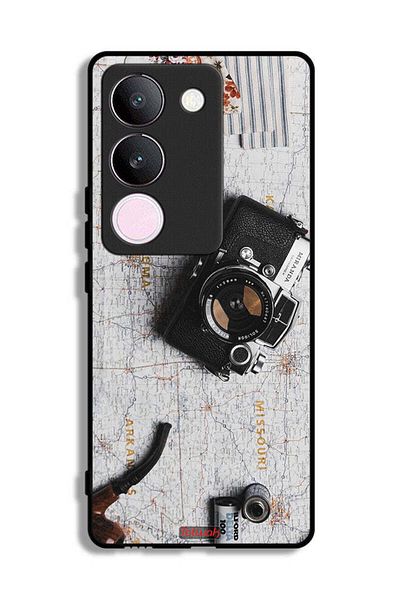 Tolwak vivo S17 Protective Case Cover Vintage Camera