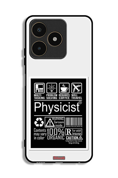 Tolwak غطاء حماية لجهاز Realme C53 بملصق فيزيائي