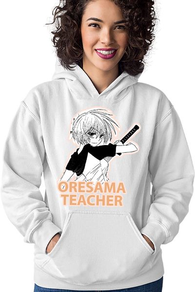 OEM Women's Hoodie Oresama Teacher Kurosaki Anime Femboy Energetic Trouble
