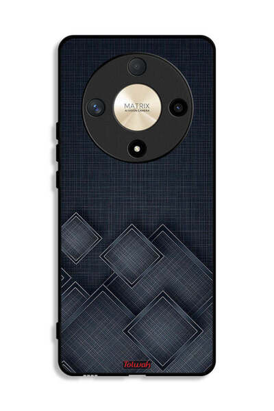 Tolwak Honor X9b Protective Case Cover Squares Pattern On Cloth
