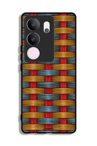 Tolwak vivo V29 Pro Protective Case Cover Strips Art Pattern