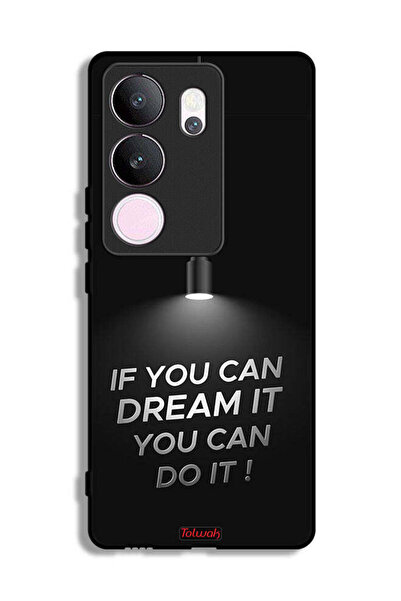 Tolwak غطاء حماية لهاتف فيفو V29 برو - إذا كنت تستطيع أن تحلم به، يمكنك تحقيقه