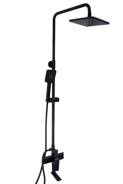 Trendy's Coloana de dus TRENDY S, negru mat, cu trei functii