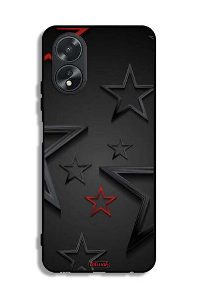 Tolwak غطاء حماية لهاتف Oppo A38 بنقشة نجوم
