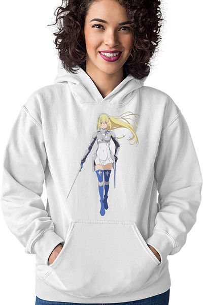 OEM Women's Hoodie DanMachi Wallensteint Ais Sword Manga
