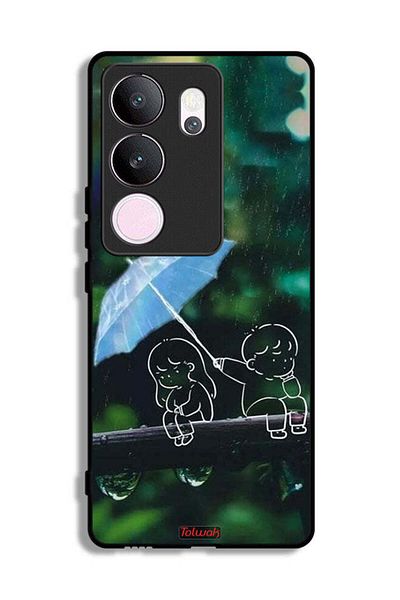 Tolwak vivo V29 Pro Protective Case Cover Couple Abstract Art