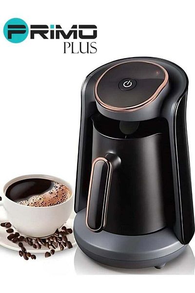 Primo Plus Turkish Coffee Maker with Power and 300ml Black