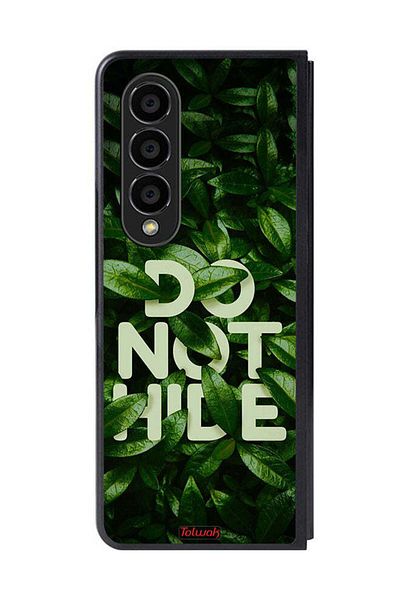 Tolwak Samsung Galaxy Z Fold 4 Protective Case Cover Do Not Hide