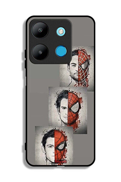 Tolwak غطاء حماية من إنفينيكس سمارت 7 برسومات سبايدر مان