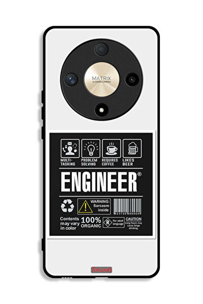 Tolwak Honor X9b Protective Case Cover Engineer Sticker