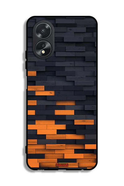 Tolwak غطاء حماية خشبي لهاتف Oppo A38