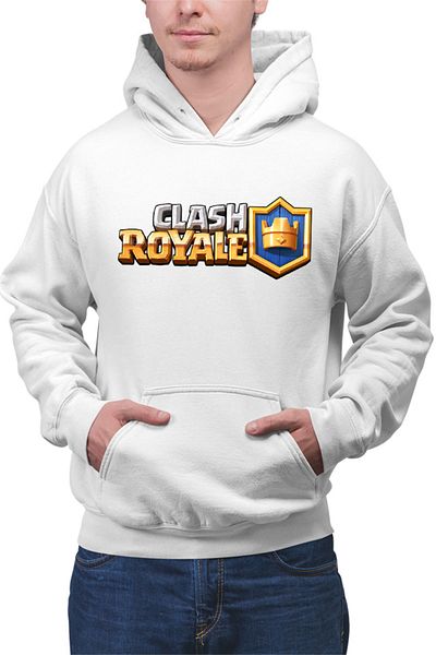 OEM Hanorac Barbati Clash Royale Logo Multiplayer Platform Cannon Team