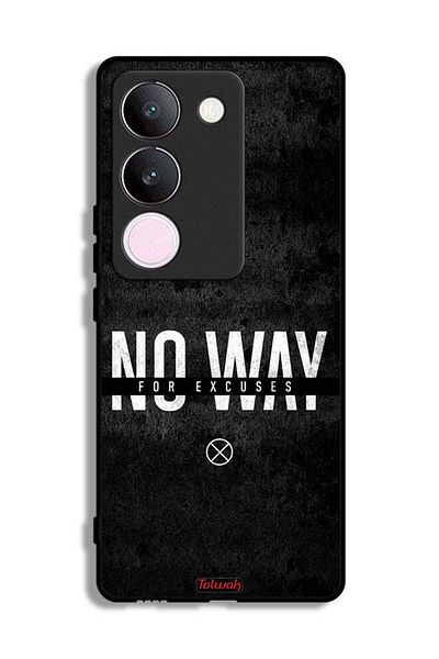 Tolwak vivo S17 Protective Case Cover No Way For Excuses