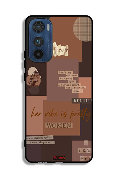 Tolwak غطاء حماية لهاتف موتورولا إيدج 30 أدفينتشرر للنساء