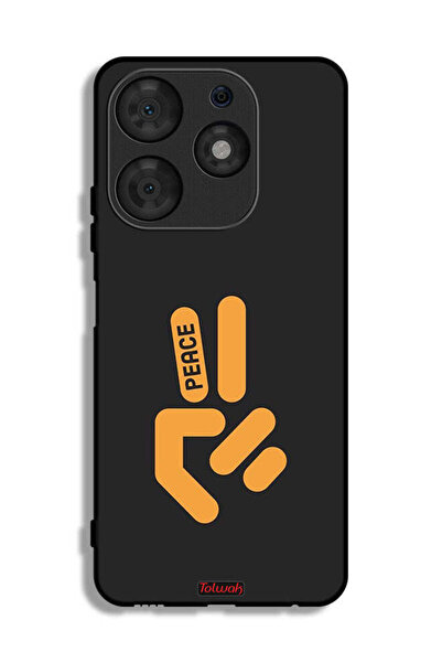 Tolwak Tecno Spark 10 Pro Protective Case Cover Peace
