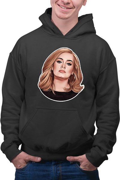 OEM Men's Hoodie Adele Beautiful Singer Artist Award Concert Album