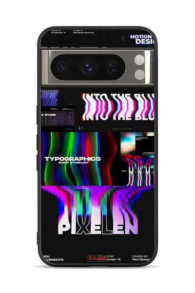 Tolwak Google Pixel 8 Pro Protective Case Cover Motion Design