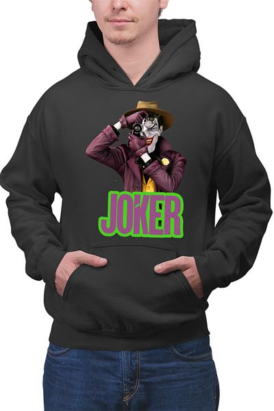 OEM Hanorac Barbati Joker Photo DC Superhero Supervillian Psychological