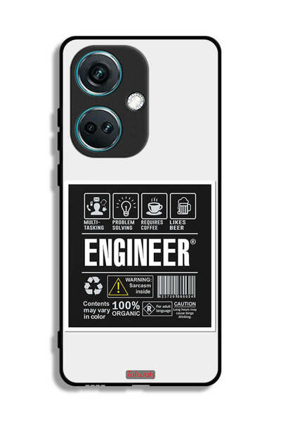 Tolwak غطاء حماية لهاتف OnePlus Nord CE3 - ملصق المهندس