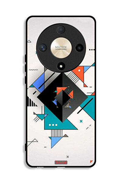 Tolwak Honor X9b Protective Case Cover Square And Triangle Shapes Abstract Pa...