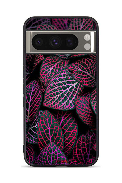 Tolwak غطاء حماية لهاتف Google Pixel 8 Pro بنقشة أوراق سالجا