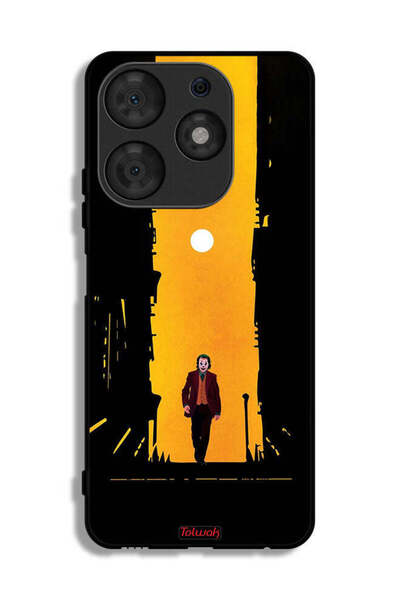 Tolwak غطاء حماية لهاتف Tecno Spark 10 Pro بتصميم جوكر، عمل فني رقمي تجريدي