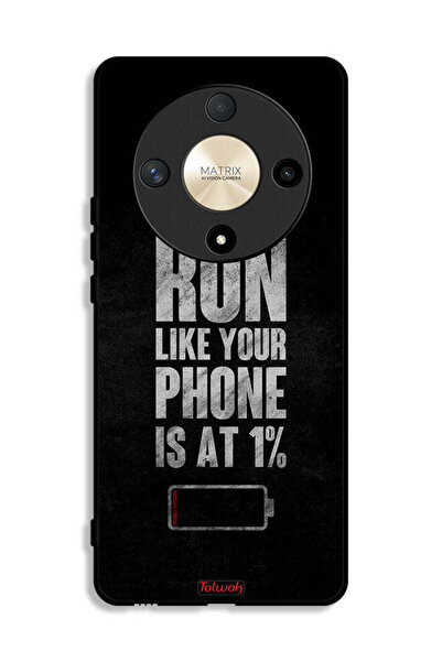 Tolwak Honor X9b Protective Case Cover Run Like Your Phone Is At 1 Percent