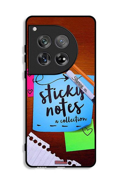 Tolwak OnePlus 12 Protective Case Cover Sticky Notes