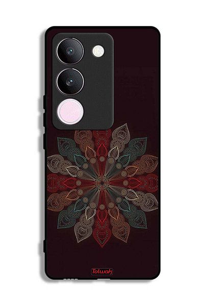 Tolwak vivo S17 Protective Case Cover Mandala Flower Art