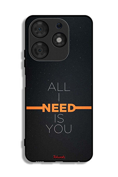 Tolwak Tecno Spark 10 Pro Protective Case Cover All I Need Is You