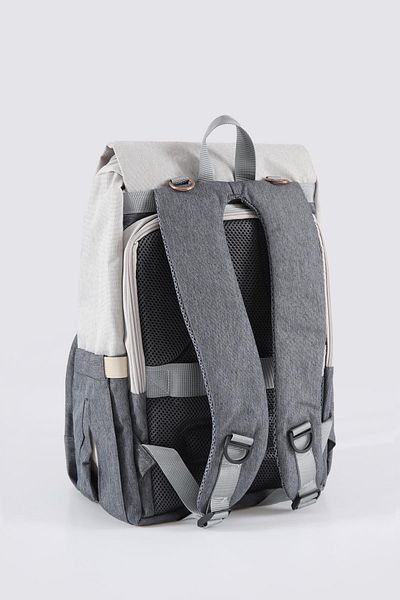 AYK'S Μπεζ-Γκρι Unisex σακίδιο πλάτης Ccs London 51768